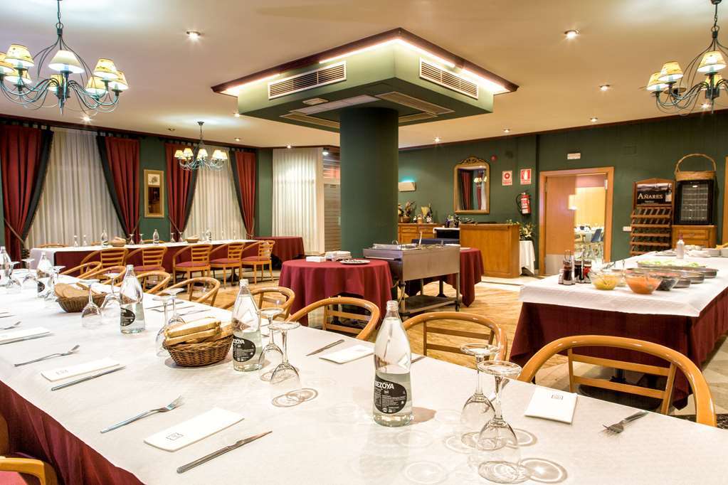 Zenit Logrono Hotel Étterem fotó